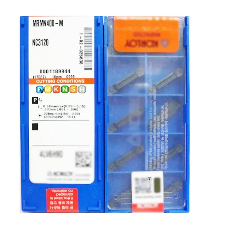 Inserto de Corte Negativo de Carbeto Revestido Mrmn400-M Nc3120