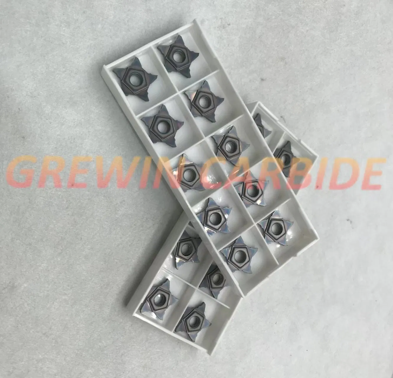 Inserto de Torneamento de Tungstênio Carbureto de Alto Desempenho Grewin 24n200p020 Gr958 Personalizado