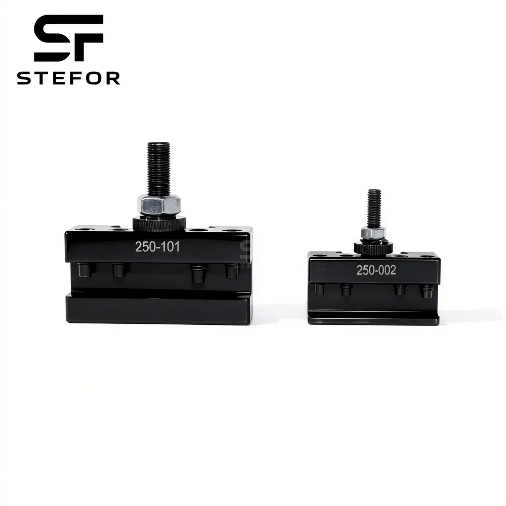 Suporte de Ferramenta de Torno de Aço Liga Endurecido 250-101 OEM ODM para Torno de Bancada Americano, Torneamento Externo e Fresagem
