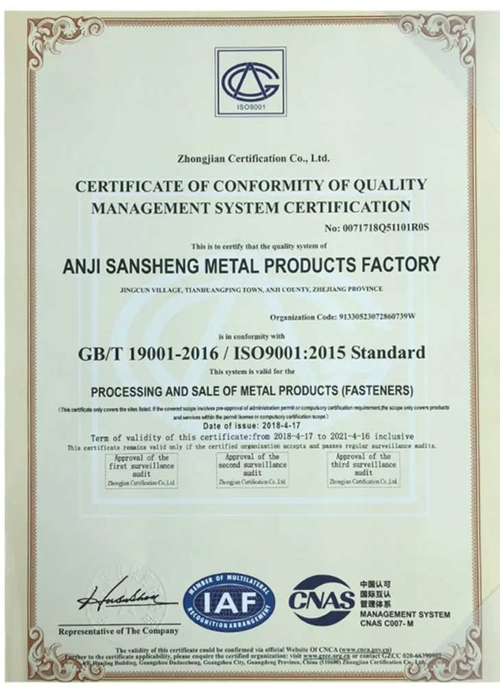 Certificação ISO 9001