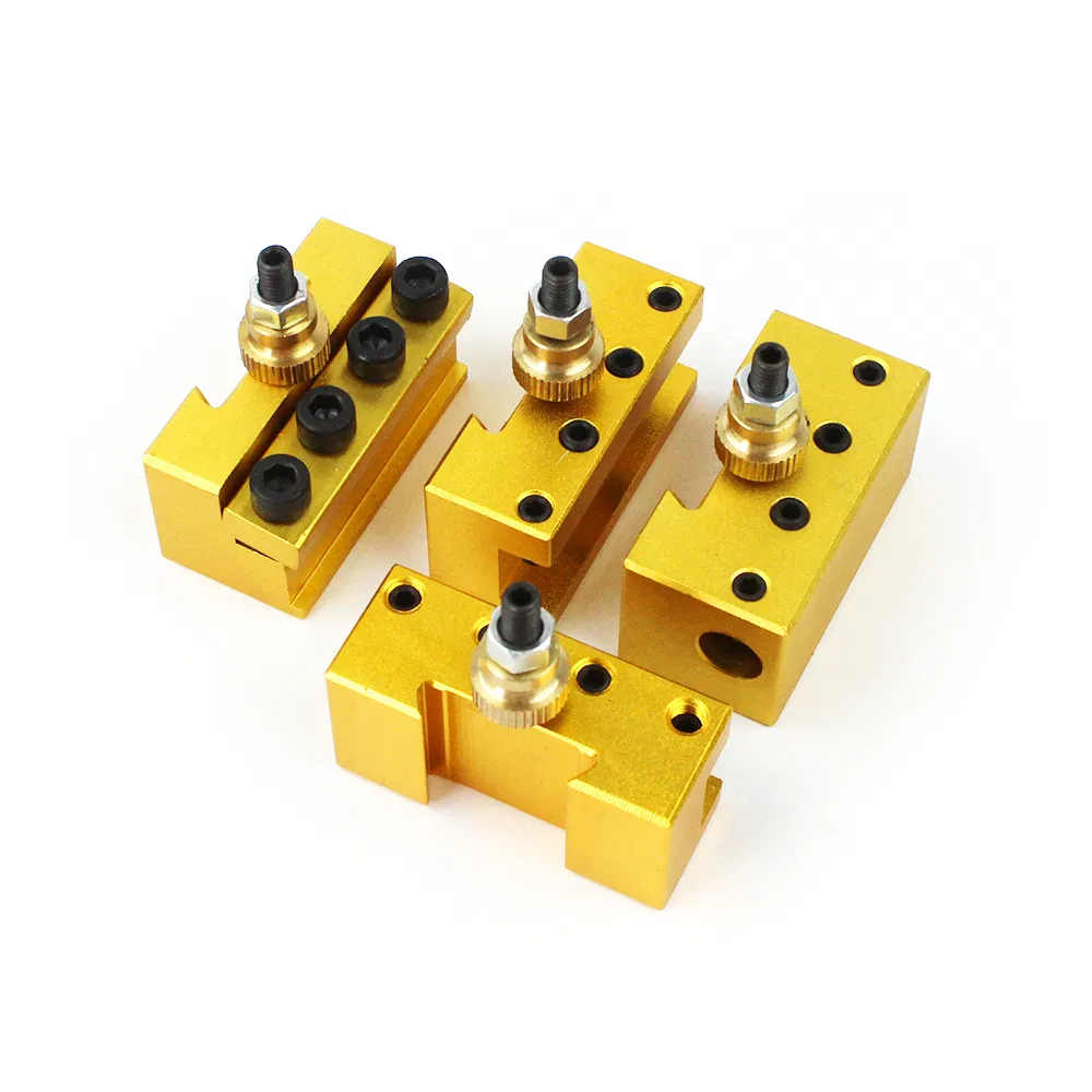 Ferramenta de Torno Mini CNC Usinada com Precisão 12 PCS Suportes de Ferramenta de Troca Rápida para Usinagem de Precisão