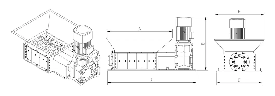 Equipamento de Destruição de Grau Industrial