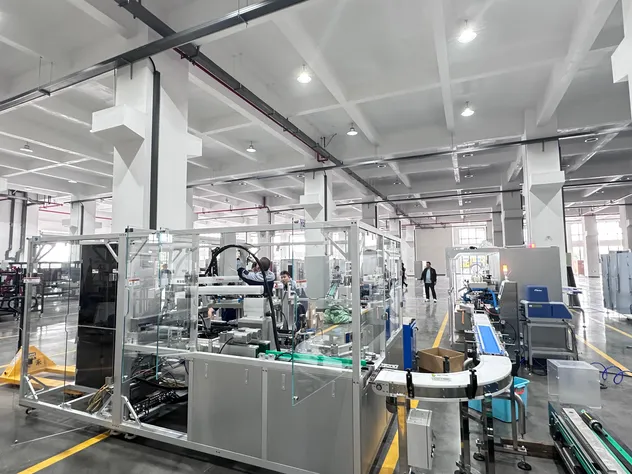 Sistema Automático de Encartonamento Eficiente para Soluções de Caixas Farmacêuticas