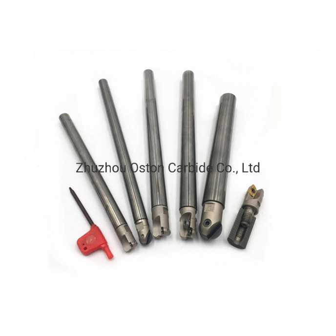 Ferramenta de Suporte de Preço de Fábrica Série Mft Barra de Perfuração em Carboneto de Tungstênio Antichoque para Máquina de Fresagem CNC