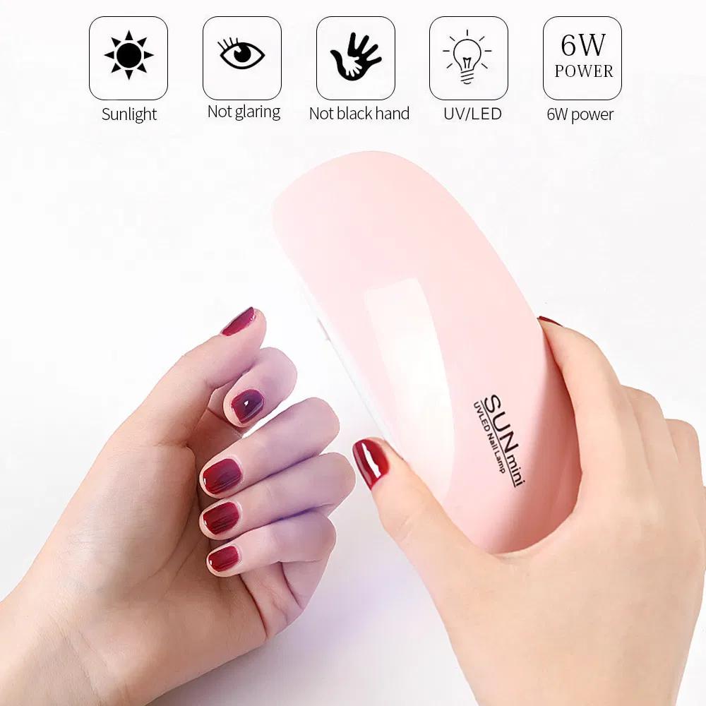 Portable LED Gel UV Beauty Products for Nails Manicure Supplies Rechargeable Mini Nail Dryer Machine Cordless Nails Art Lamp Light