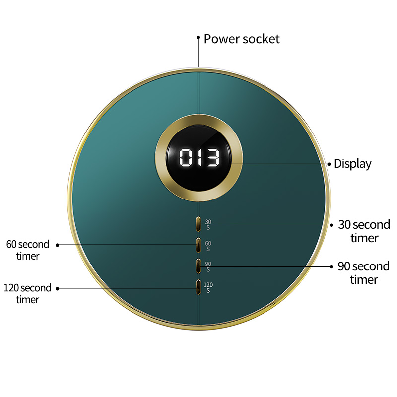 2024 New UV LED Nail Lamp Nails Gel Art Fast Drying Machine Automatic Nail Polish