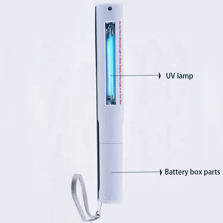 2022 Factory Wholesale UV-C Handheld Portable UV Disinfection Lamp