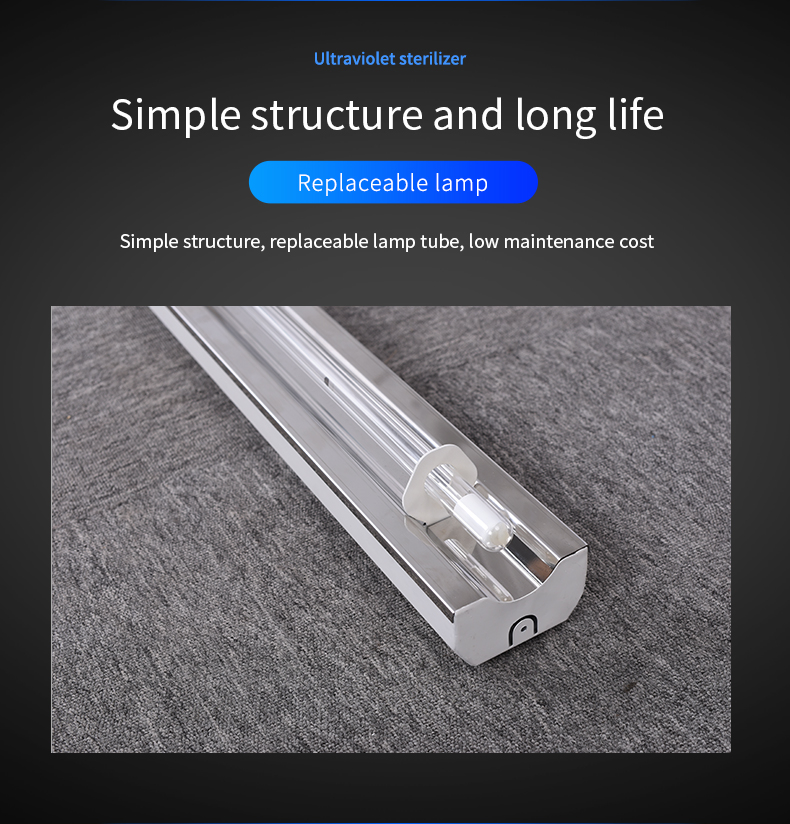 80W UV Germicidal Lamp UVC Disinfection Light Snxin New Product for Cold Storage Disinfection