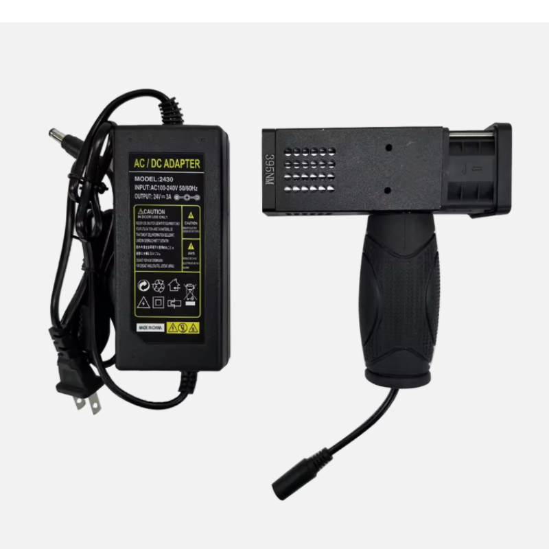 395nm UV High Power LED Lamp Handheld UV Curing Lamp 8W/Cm² for Automotive Body Repair Car Painting Baking