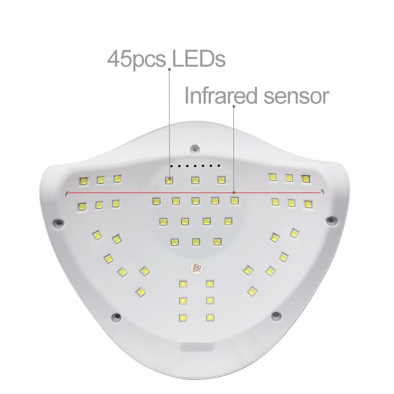 UV LED Dryer Machine Nail Lamp 80W for Gel Curing Care