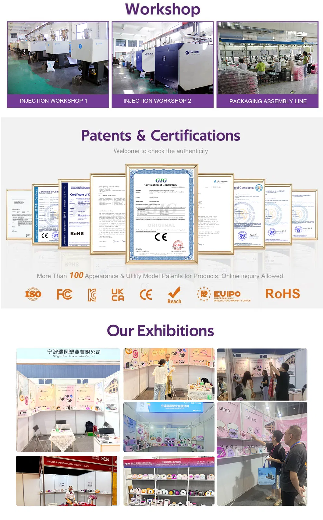 Our Advantages Infographic