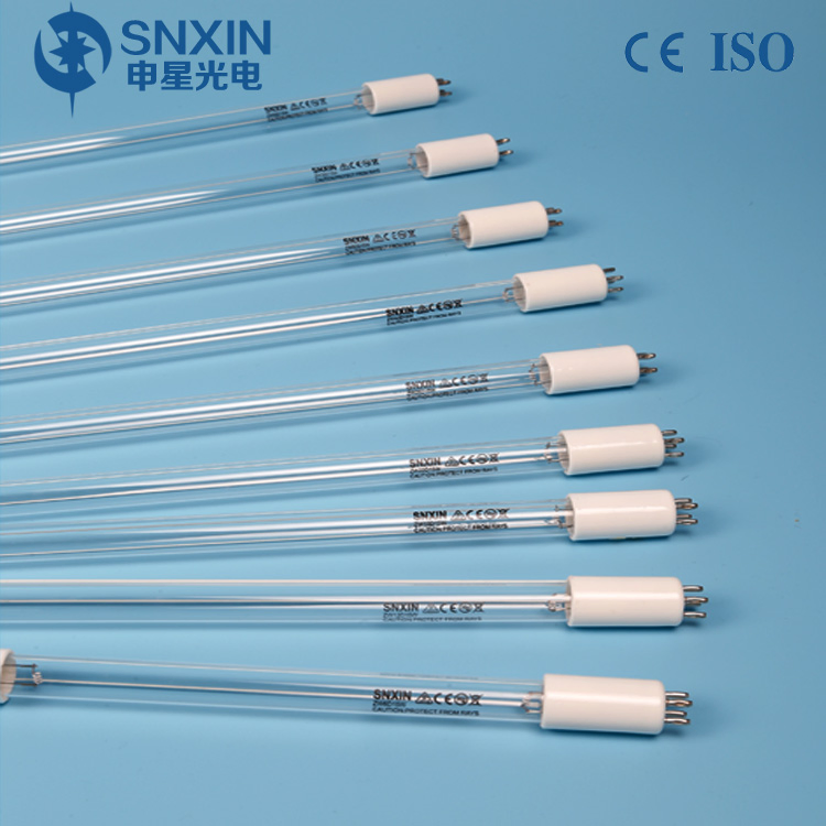 Good Sale Disinfecting UV Light T5 550mm 25W 4 Pins Lampa Tube UV Sanitizing Lamp 254nm 185nm