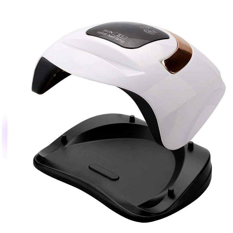 New UV LED Nail Lamp 168W Portable Nail Lamp for Mobile Phone Holder UV LED Nail Lamp for Manicure Gel Nail Dryer Drying Nail Polish Lamp