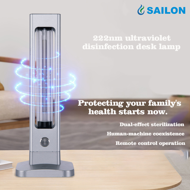 Customized Innovative 222nm Excimer Sanitizing Desk Lamp
