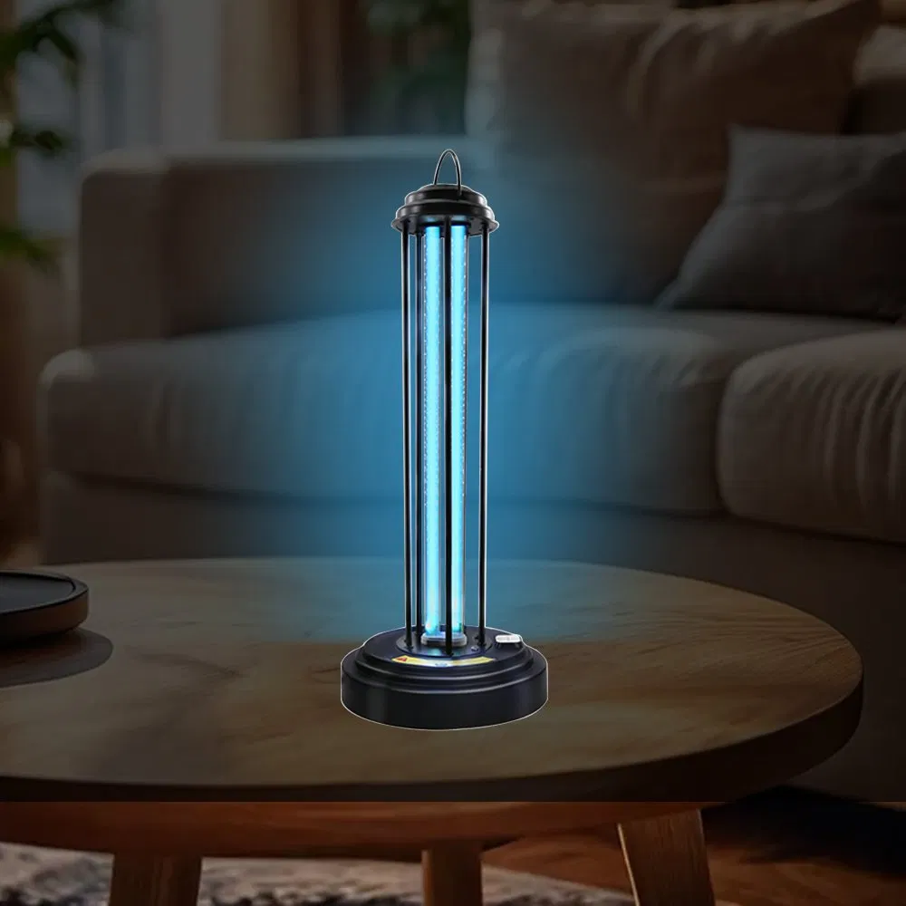 40W Hospital Grade UV-C Germicidal Lamp for Air &amp; Surface Sterilization in Clinics