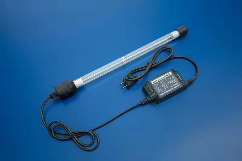 40W/20W/80W 254nm 185nm Ozone Sterilizer and Disinfecttion Submersible UV Lamp for Fish Tank and Koi