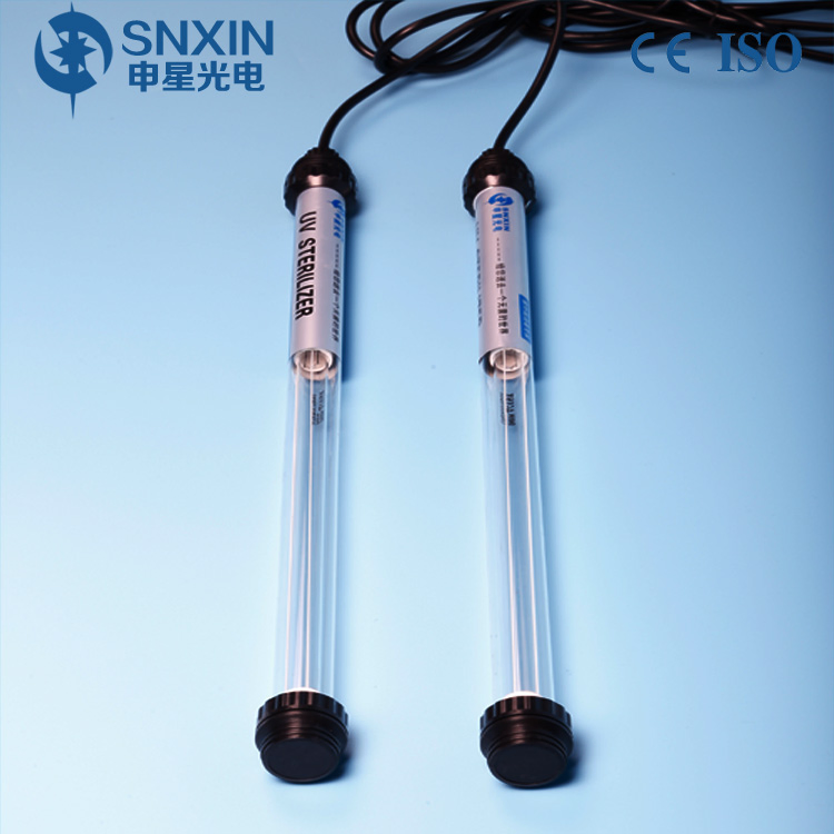 15W UV Sterilizer Light Waterproof Algae Killing Lamp for Aquarium, Fish Tank, Germicidal Lamp Disinfection