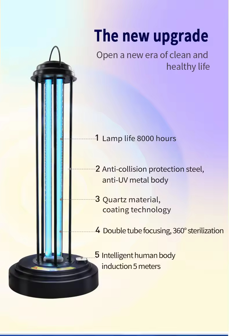 40W/60W UV Lamp for Medical Facilities