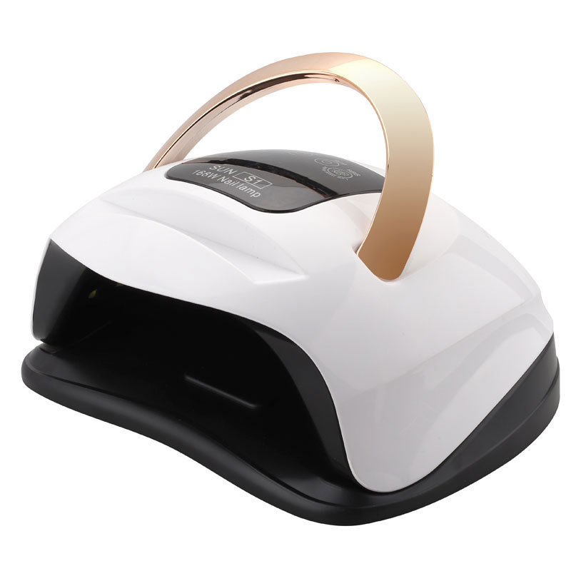 New UV LED Nail Lamp 168W Portable Nail Lamp for Mobile Phone Holder UV LED Nail Lamp for Manicure Gel Nail Dryer Drying Nail Polish Lamp