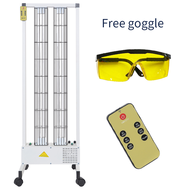 Air Object Disinfection Machine Portable Ultra Violet Lamp UV-C 254nm 300W 110V Controllable UV Sterilizing Equipment