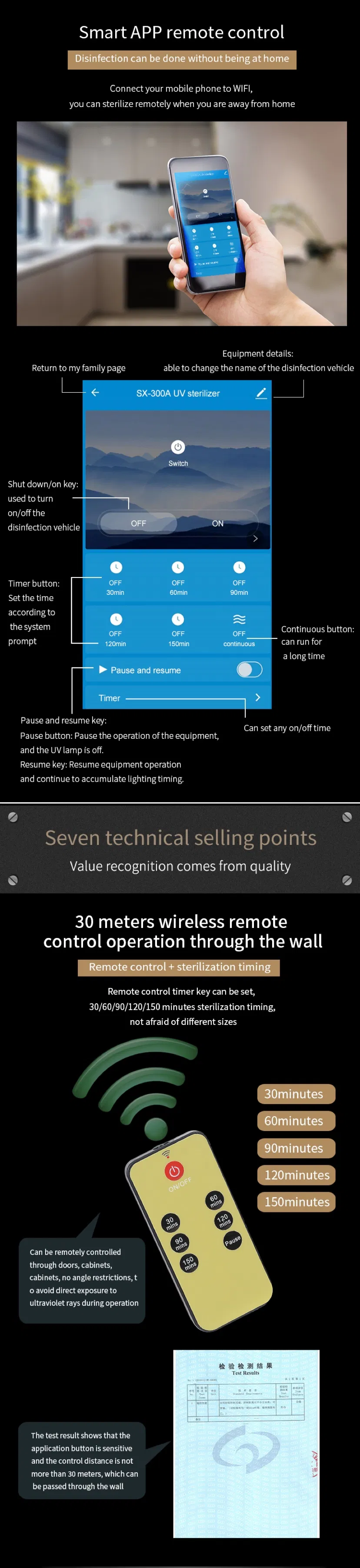 UV Sterilization Lamp Detail 4