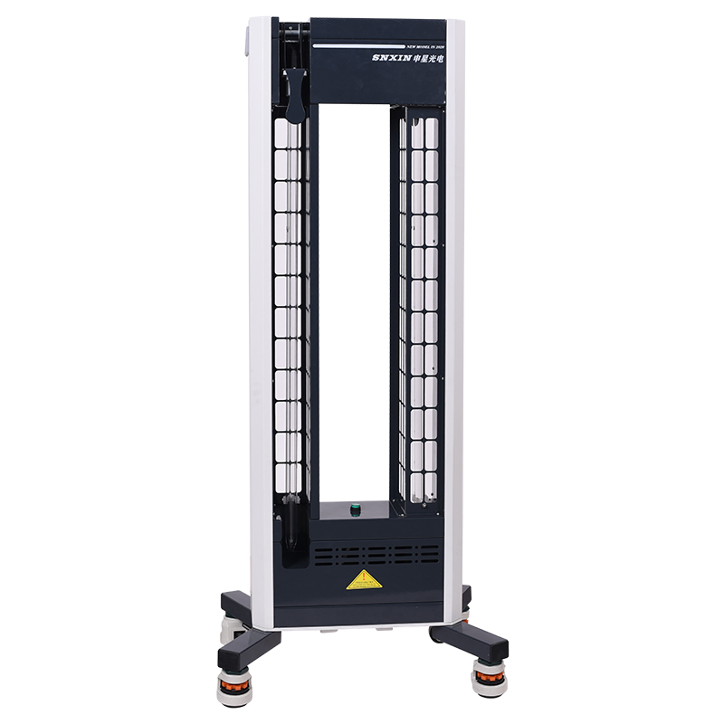 2021 Smart UVC Sterilization Lamp with Universal Wheel 300W 220V Ultraviolet Light Hotel Restaurant UV Sanitizing Light