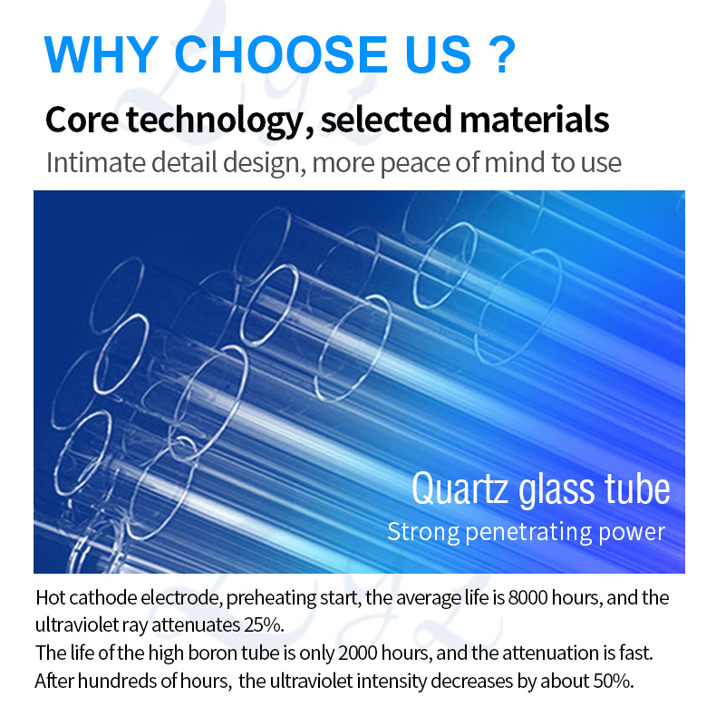 Medical Grade UV-C Disinfection Lamp Cart with Remote Control for Hospital