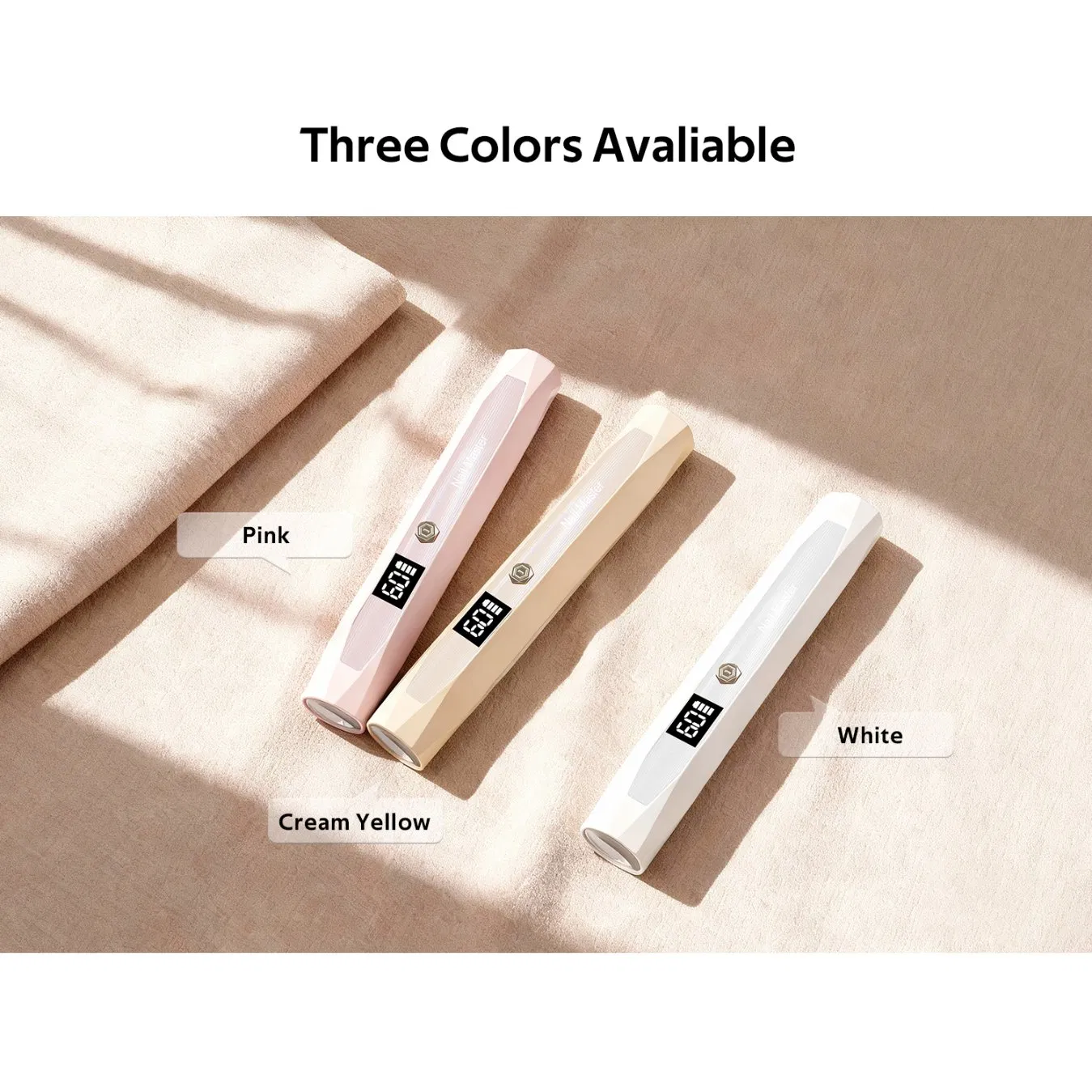 Professional Portable Cordless UV LED Nail Lamp for Fast Curing