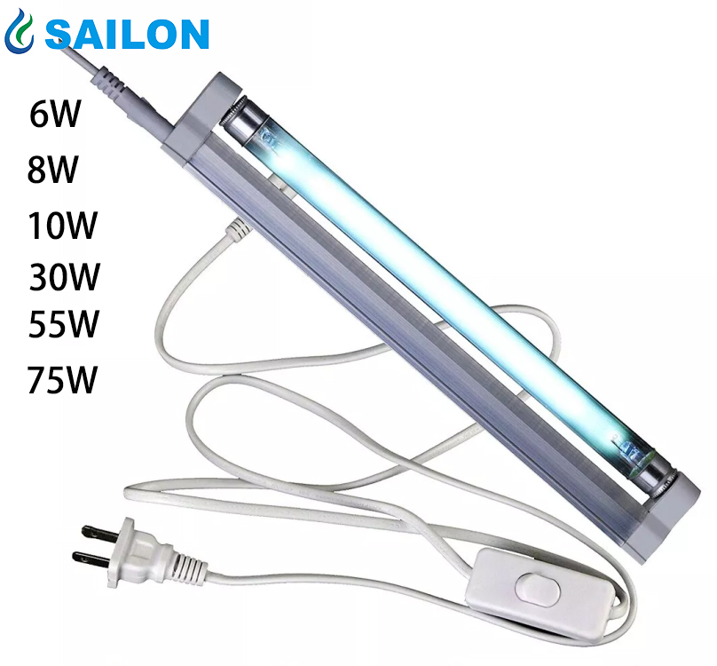 Manufacturer G13 G5 10W 15W 30W 55W 20W 75W 36W 30wt8 T5 T6 Replacement UV Lamp for Air Disinfection