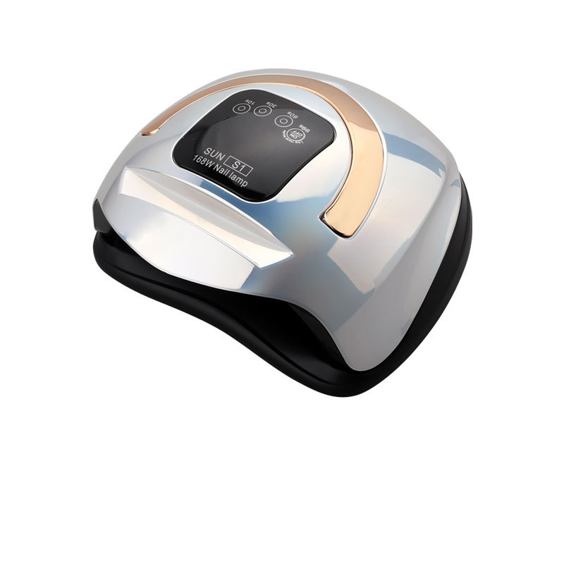 New UV LED Nail Lamp 168W Portable Nail Lamp for Mobile Phone Holder UV LED Nail Lamp for Manicure Gel Nail Dryer Drying Nail Polish Lamp