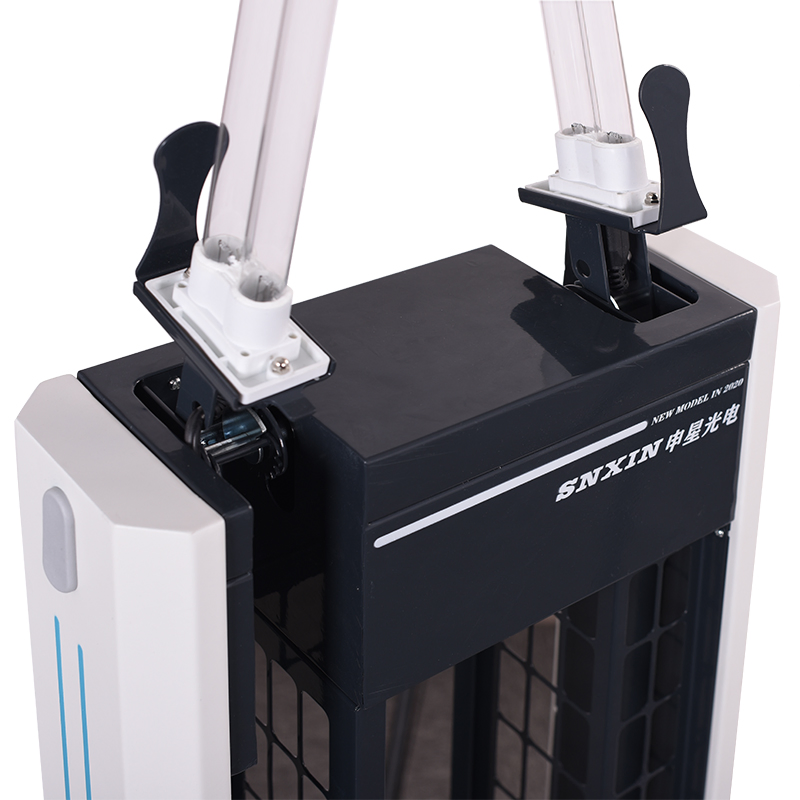 2021 Smart UVC Sterilization Lamp with Universal Wheel 300W 220V Ultraviolet Light Hotel Restaurant UV Sanitizing Light