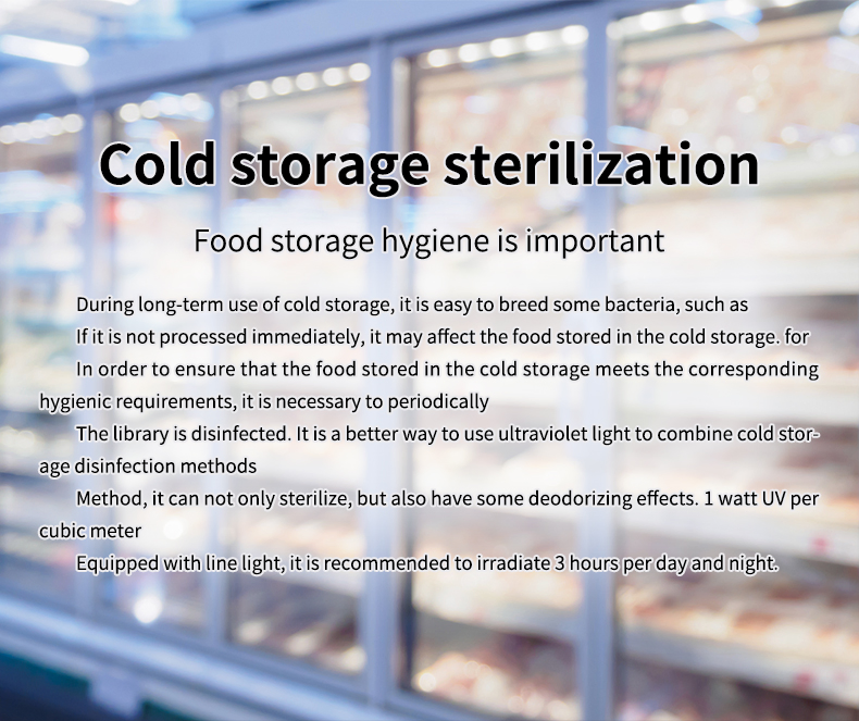 High Quality Sanitizing UVC Light UV Germicidal Lamp 254nm UV Lamp for Cold Storage Disinfection