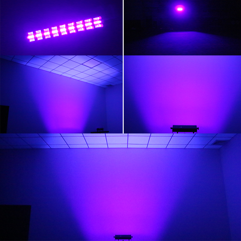9X3w UV Black Light UV Bar PAR Can Light for DJ Disco Blacklight Party Wedding Stage Light