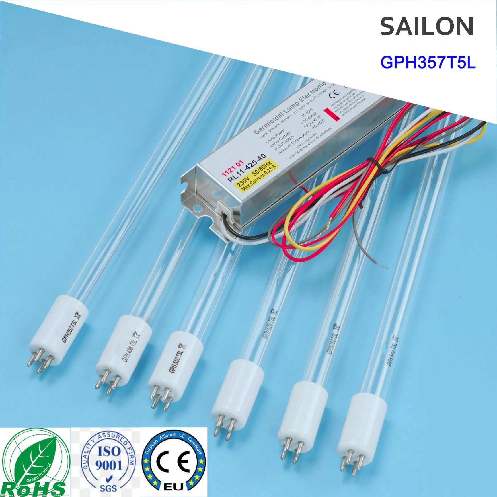 Factory 4pins UV-C Sterilizer 17W 21W 28W 55W 40W Replacement Ultraviolet Germicidal UV Lamp for Air Purify and Water Disinfection System