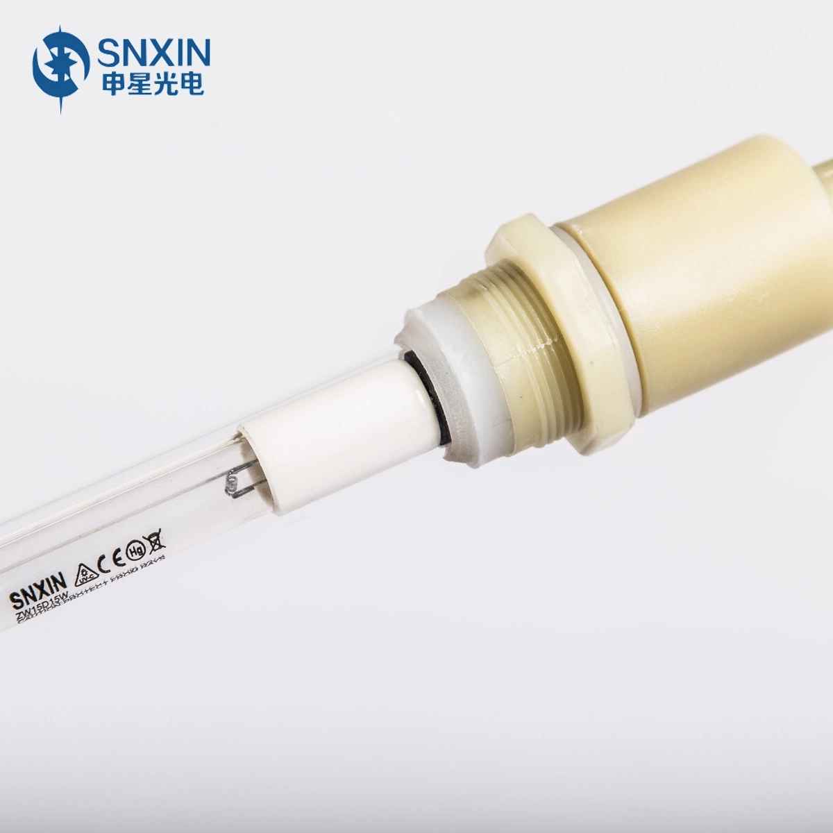 320W High Power UVC Disinfection Submersible UV Lamp Ozone-Free with High Transmissi-Vity Over 95% Suitable for Fishpond