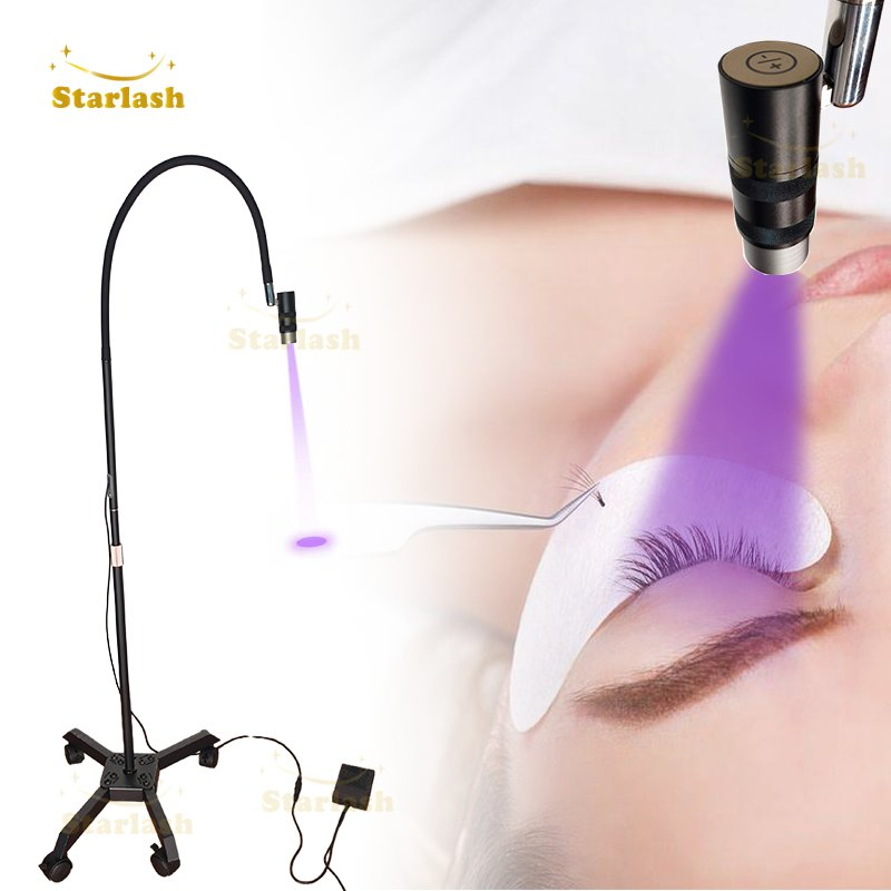 New 2 in 1 UV Light Lamp for LED Lash Glue