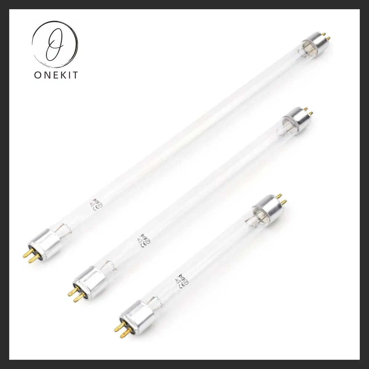 Power Sterilization UV Lamp Air Purifier HVAC T5 UV-C Disinfection Tube Light