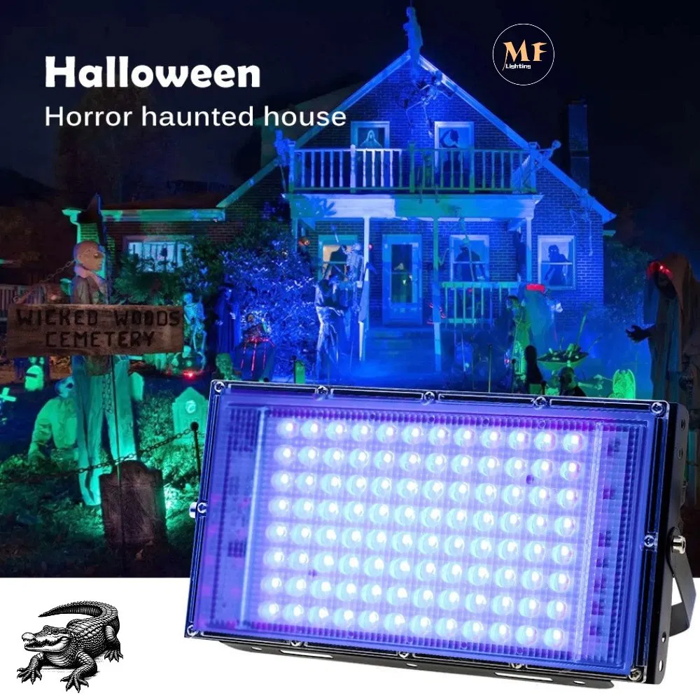 Versatile 85-265V Wide Voltage 50W Patented Elivering Rapid 395nm Curing with 50000 Hour Lifespan UV LED Curing Lamp for Multi Scenario Industrial