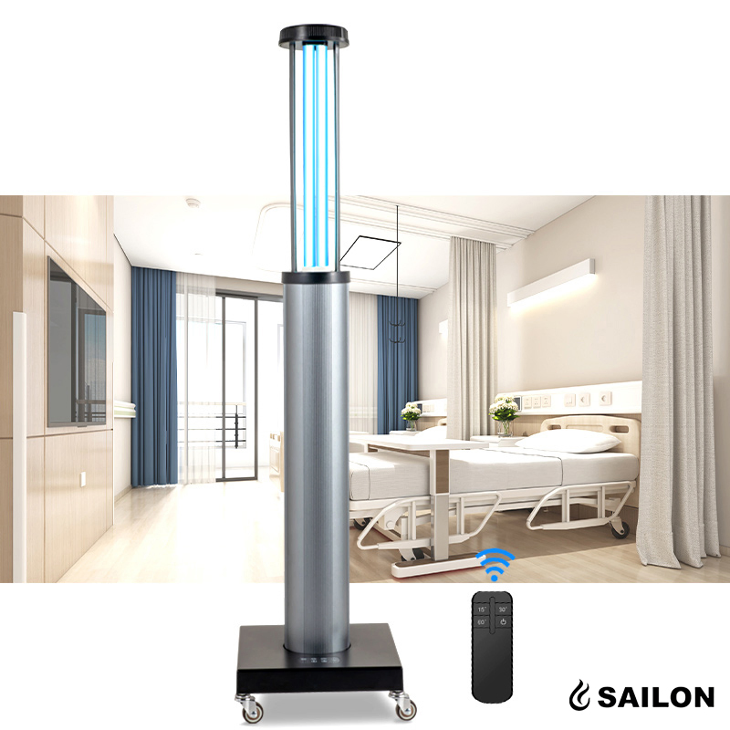 Pharmacy Cleanroom UV Light Sanitizing Cart