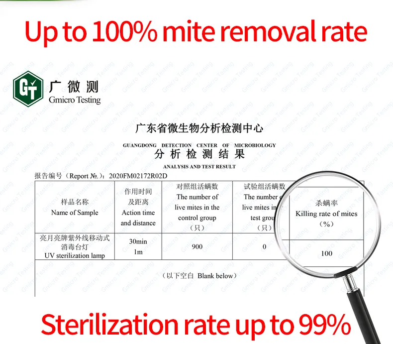 UV-C Light Sterilization