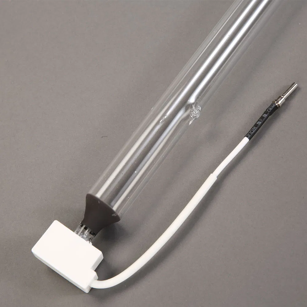 Long-Life Ultraviolet UV Ozone Curing Quartz Glass Tube Lamp for UV Coating Curing Drying Machine