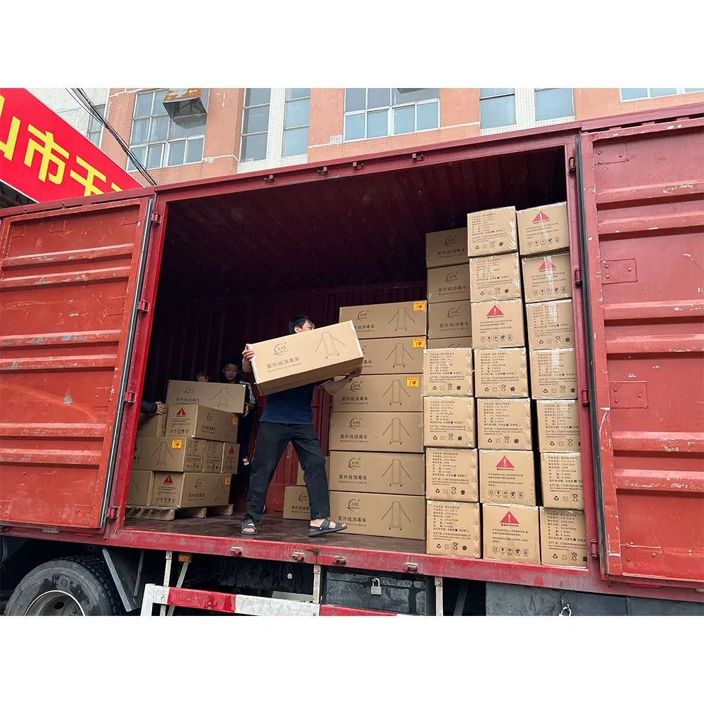 Premium Hotel UV-C Sanitizing Cart with 200W Lamp Tube