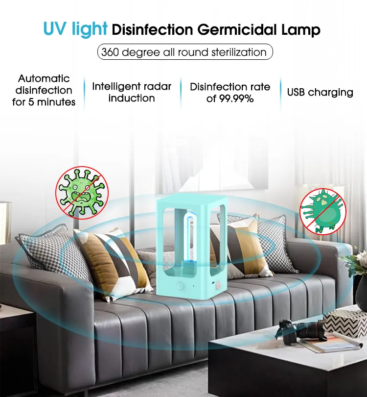 UV Light Disinfection Germicidal Lamp