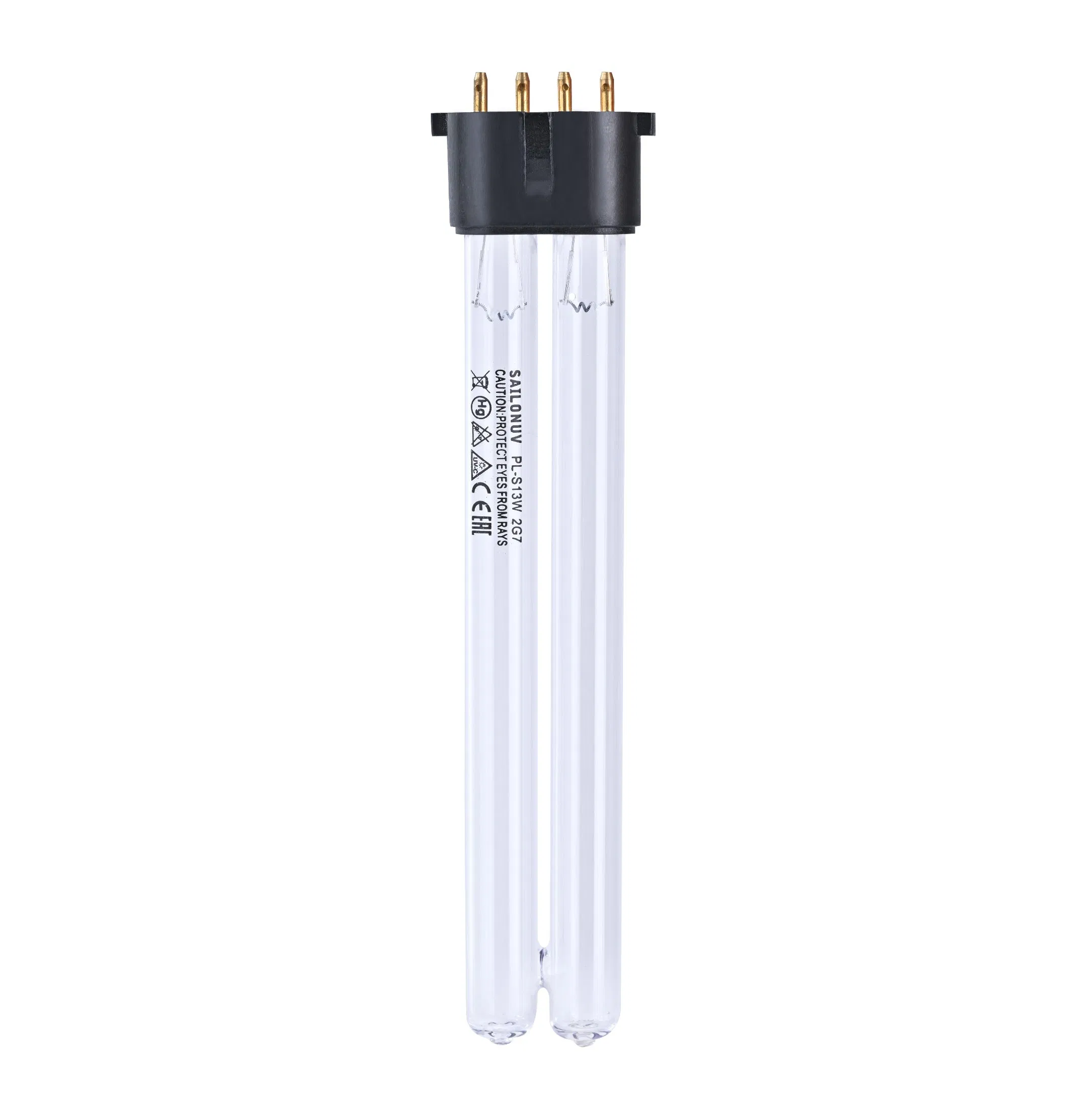 CE/RoHS Certificate TUV 9W G23 2g7 Base Pl-S9w UV Germicidal Lamp for Aquarium Disinfection.