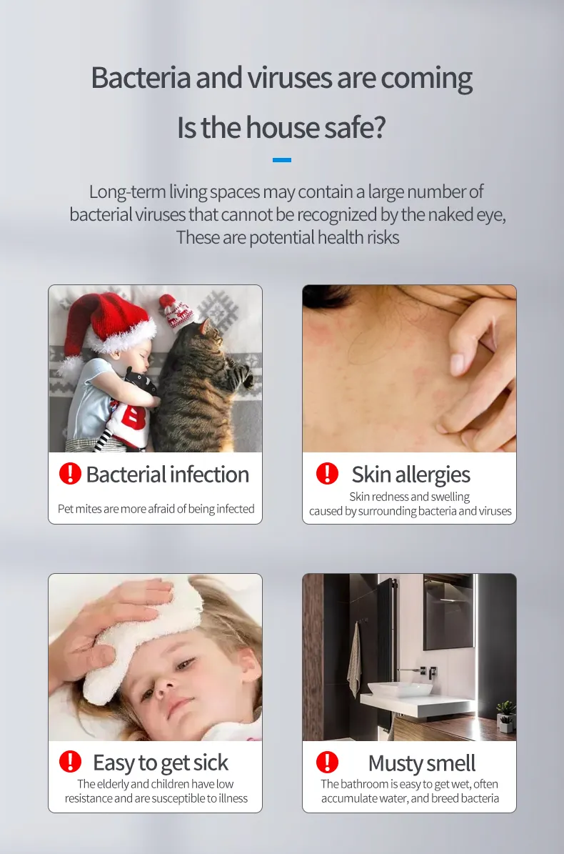 UV-C Light Sterilization