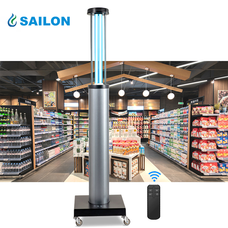 Pharmacy Cleanroom UV Light Sanitizing Cart