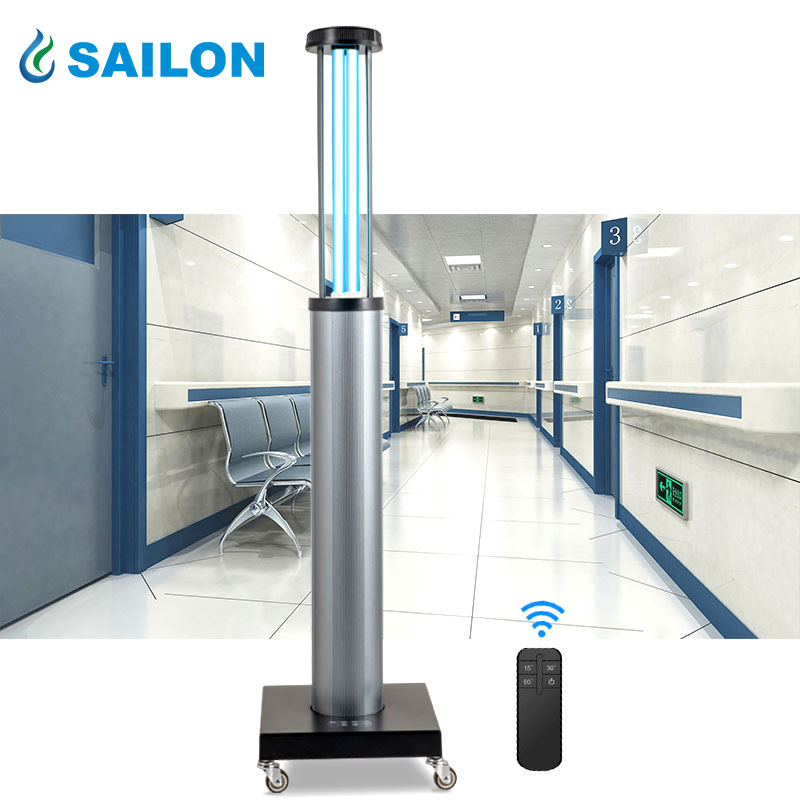 Pharmacy Cleanroom UV Light Sanitizing Cart