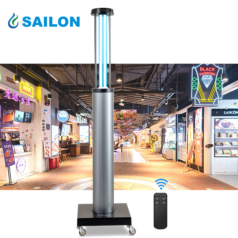 Pharmacy Cleanroom UV Light Sanitizing Cart