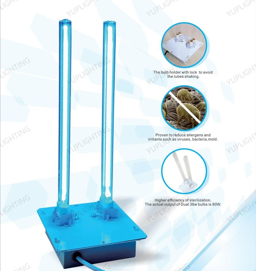 UV Lamp Ultraviolet Ray Disinfection Lamp Ozone LED Light Bulb Ultraviolet Sterilizer Bacterial Kill Mite Home Lamp