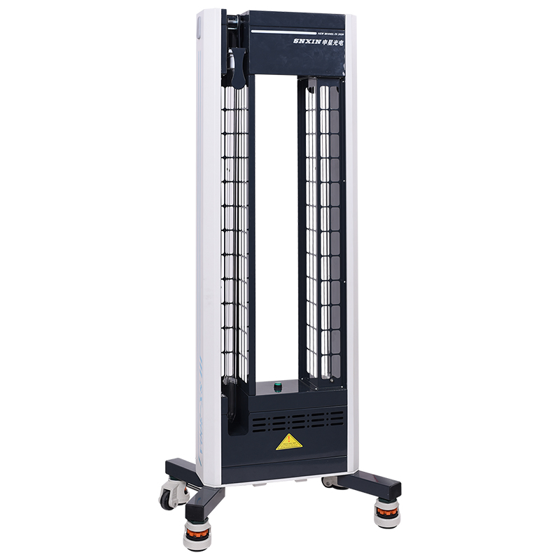 2021 Smart UVC Sterilization Lamp with Universal Wheel 300W 220V Ultraviolet Light Hotel Restaurant UV Sanitizing Light